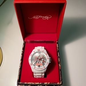 ED HARDY LADIES LOVE KILLS SLOWLY PANTHER WATCH